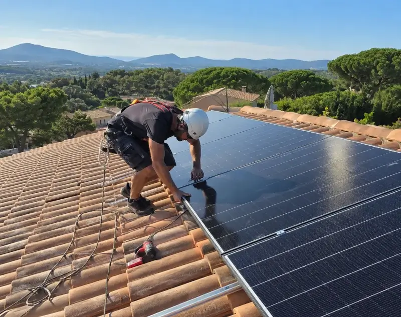 Installateur panneaux solaires Bonlieu-sur-Roubion — pose photovoltaïque sur toiture