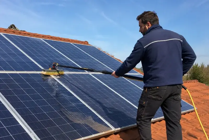 Nettoyage et entretien de panneaux solaires à Bonlieu-sur-Roubion